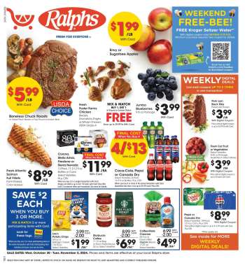 Ralphs Flyer - 10/30/2024 - 11/05/2024.