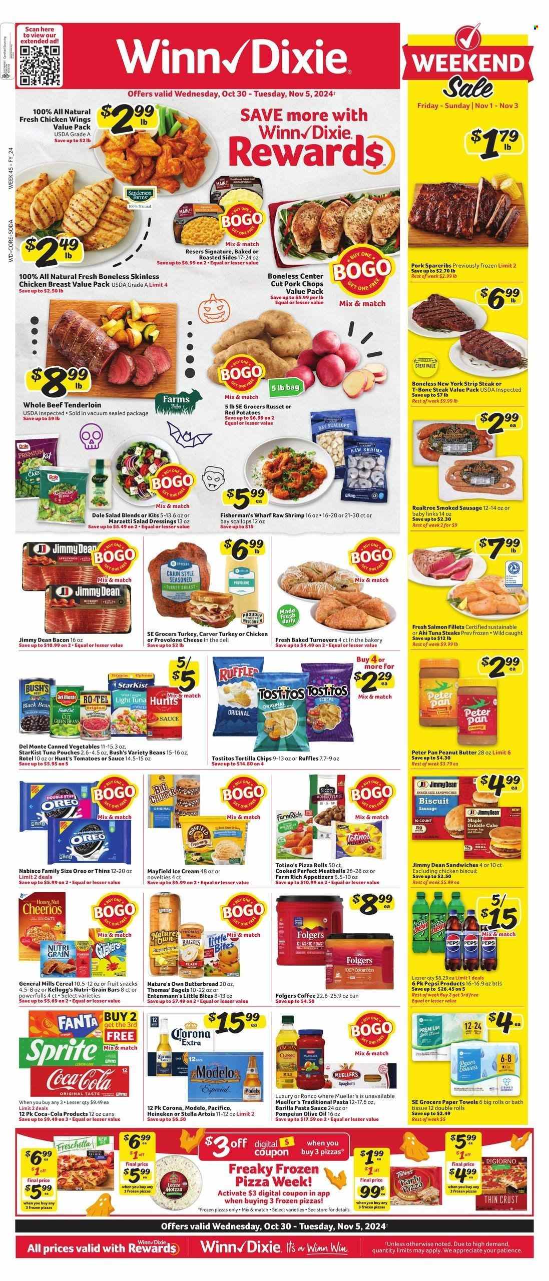 Winn Dixie ad - 10/30/2024 - 11/05/2024. Page 1