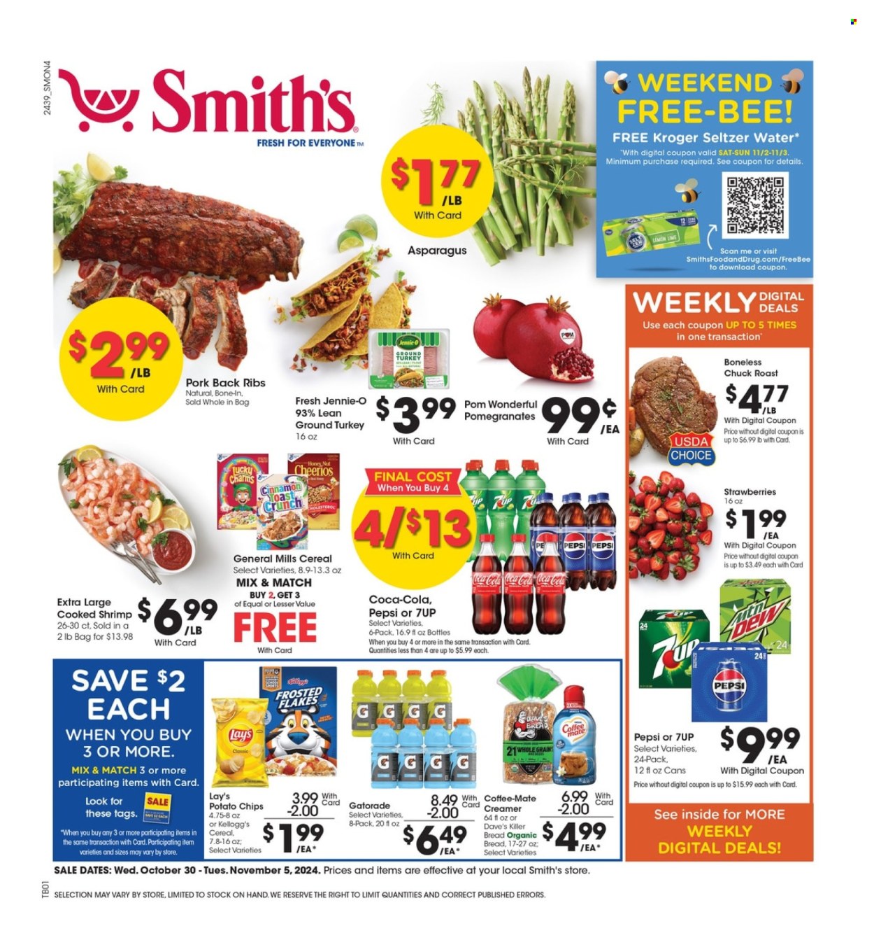 Smith's ad - 10/30/2024 - 11/05/2024. Page 1