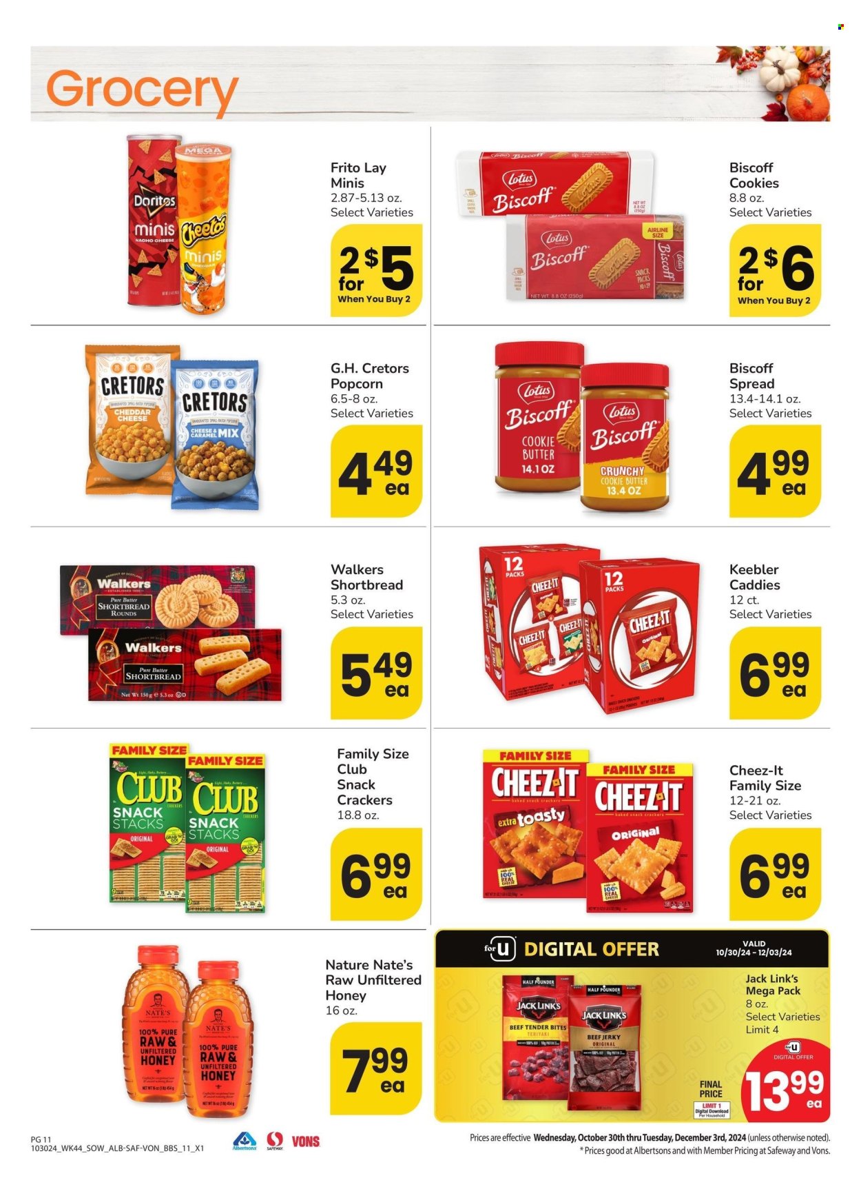 Albertsons ad - 10/30/2024 - 12/03/2024. Page 11