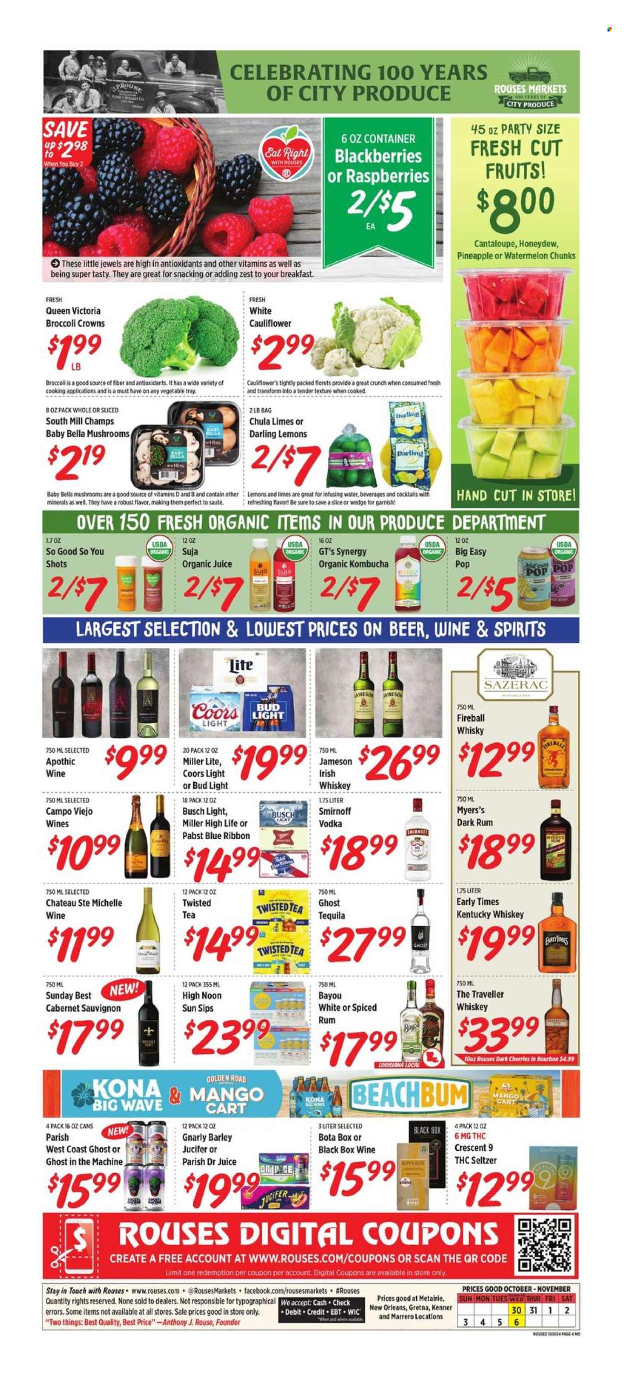 Rouses Markets ad - 10/30/2024 - 11/06/2024. Page 6