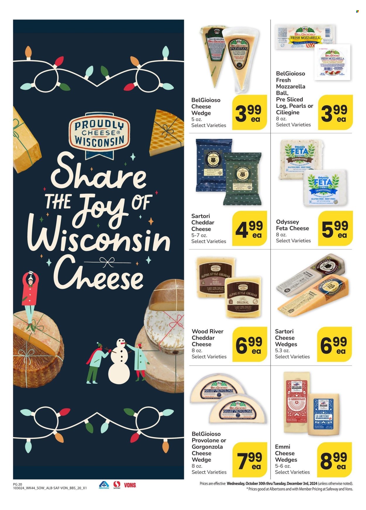 Safeway ad - 10/30/2024 - 12/03/2024. Page 20