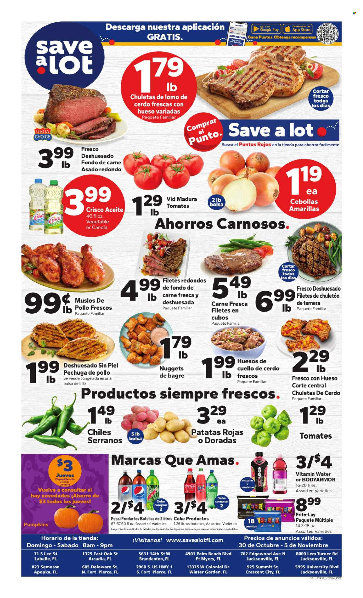 Save a Lot ad - 10/30/2024 - 11/05/2024. Page 2