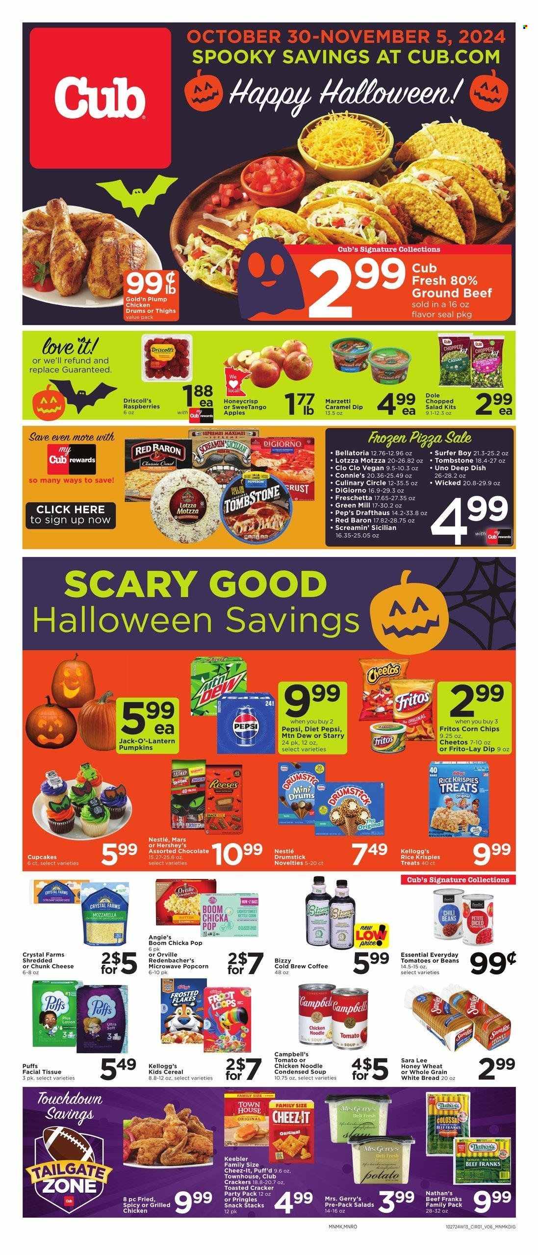 Cub Foods ad - 10/30/2024 - 11/05/2024. Page 1