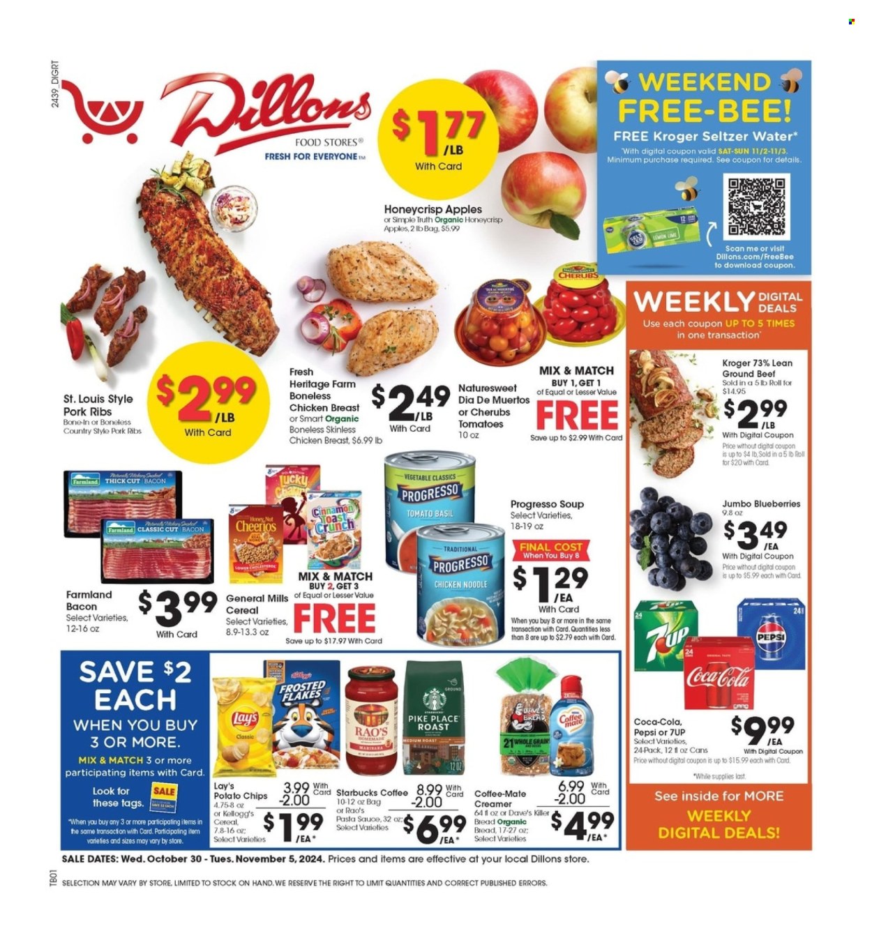 Dillons ad - 10/30/2024 - 11/05/2024. Page 1