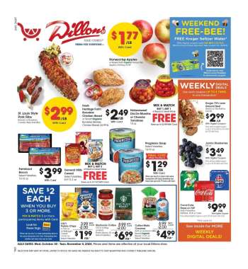 Dillons Flyer - 10/30/2024 - 11/05/2024.