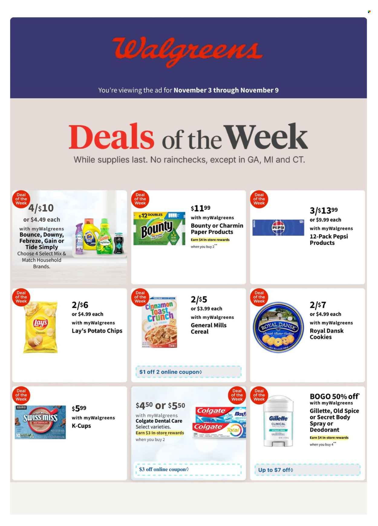 Walgreens ad - 11/03/2024 - 11/09/2024. Page 1