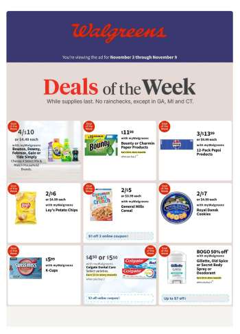 Walgreens Flyer - 11/03/2024 - 11/09/2024.