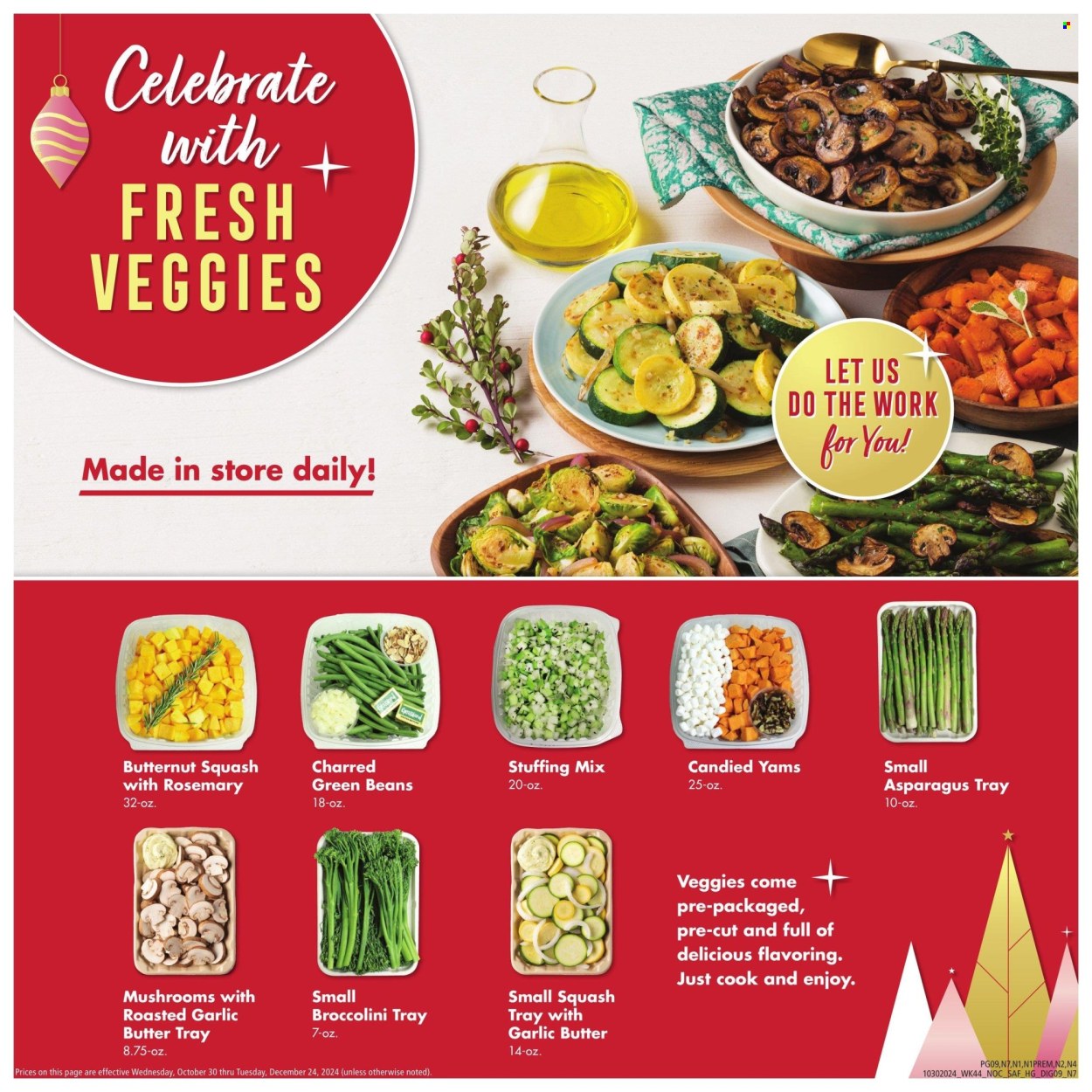 Safeway ad - 10/30/2024 - 12/24/2024. Page 9