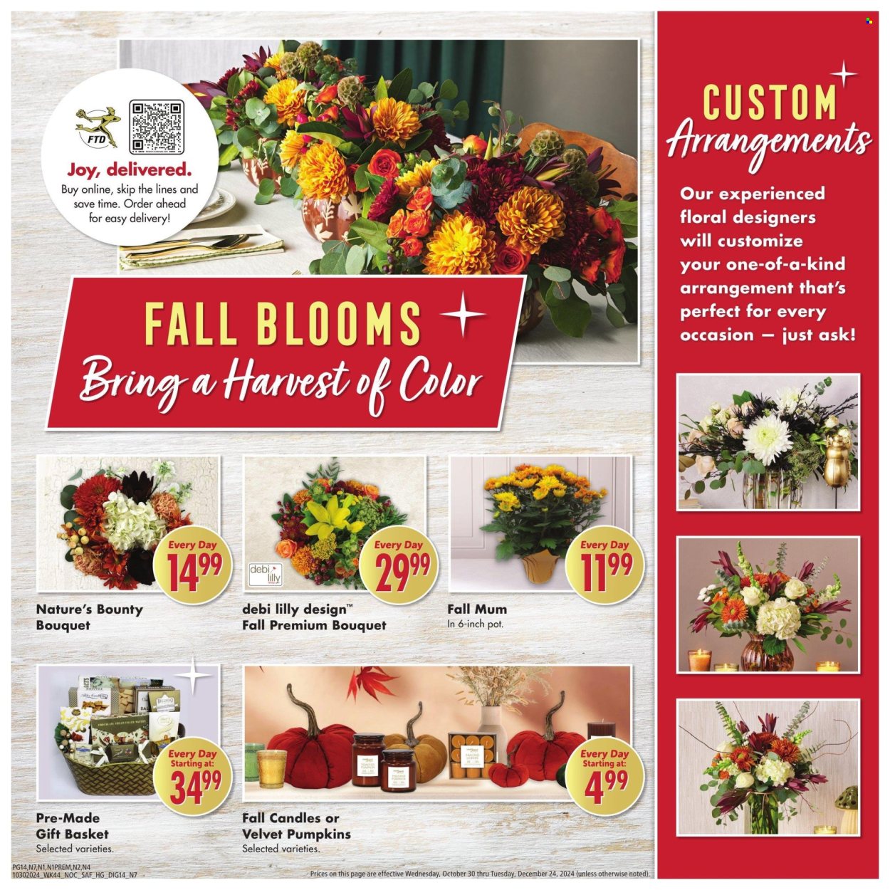 Safeway ad - 10/30/2024 - 12/24/2024. Page 14