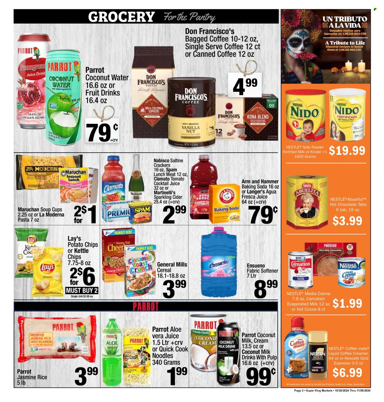 Super King Markets ad - 10/30/2024 - 11/05/2024. Page 3