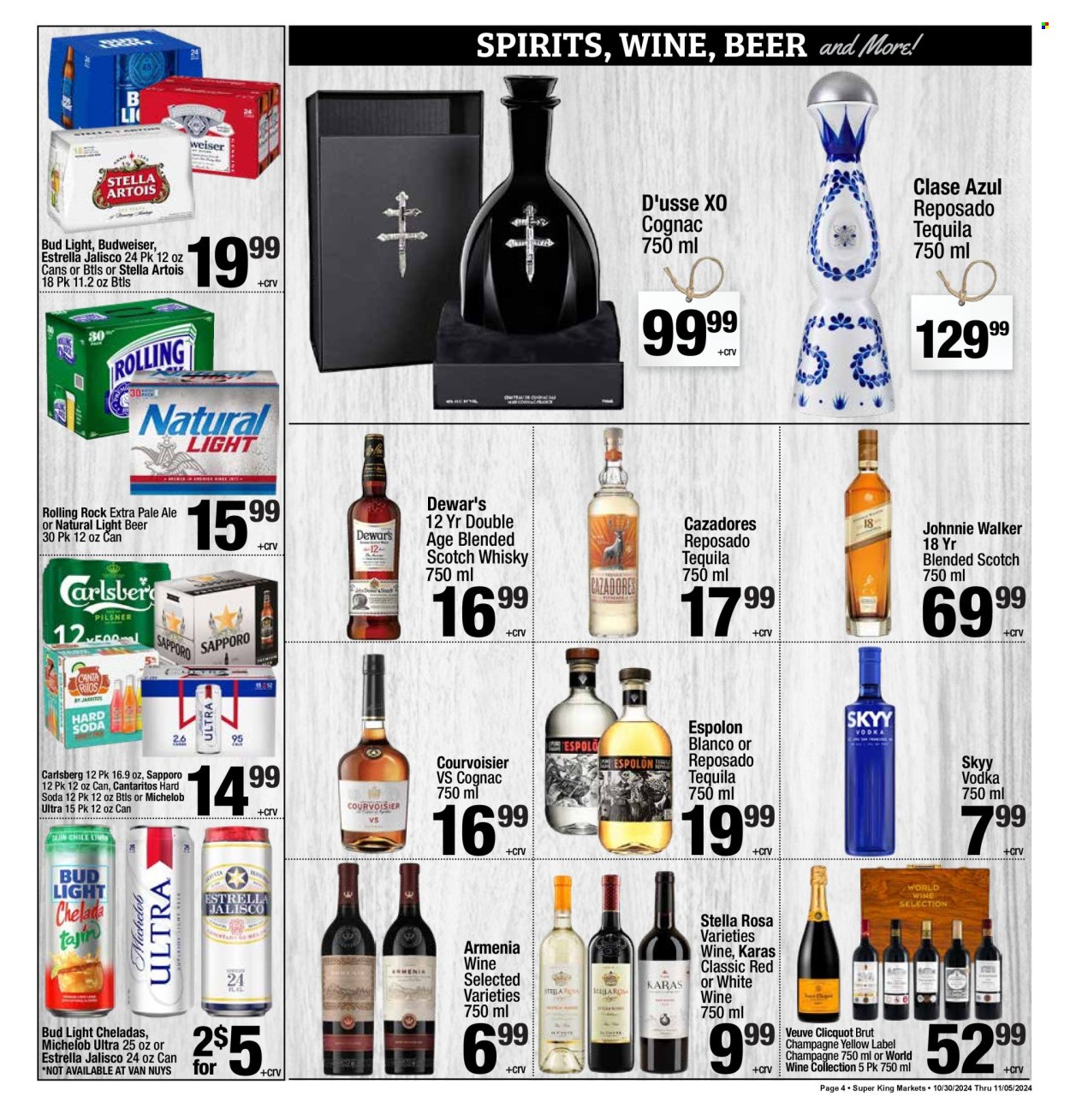 Super King Markets ad - 10/30/2024 - 11/05/2024. Page 4