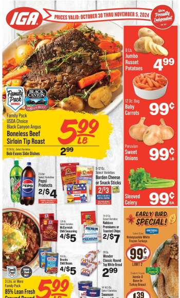 IGA Flyer - 10/30/2024 - 11/05/2024.
