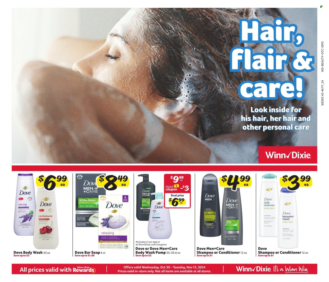 Winn Dixie ad - 10/30/2024 - 11/12/2024. Page 1