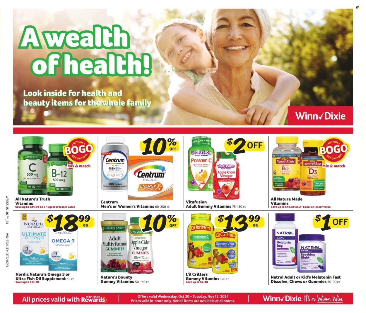 Winn Dixie ad - 10/30/2024 - 11/12/2024. Page 8