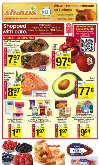 Shaw’s Flyer - 11/01/2024 - 11/07/2024.