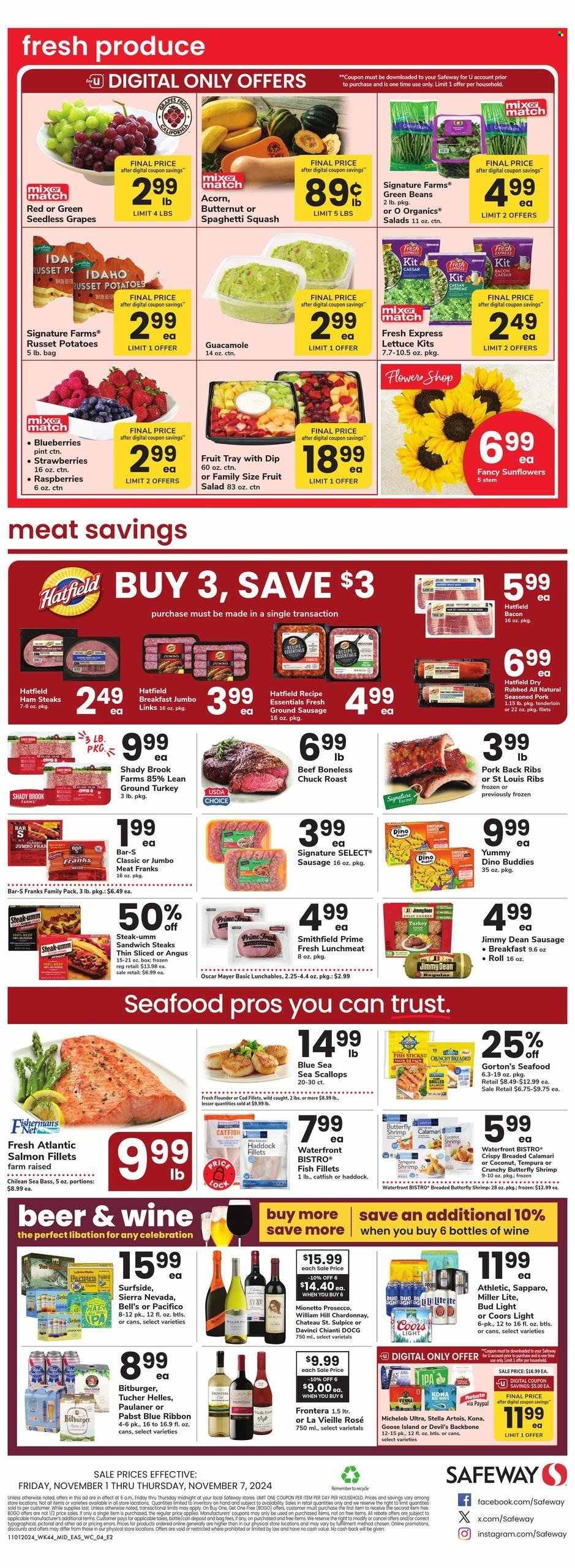 Safeway ad - 11/01/2024 - 11/07/2024. Page 3