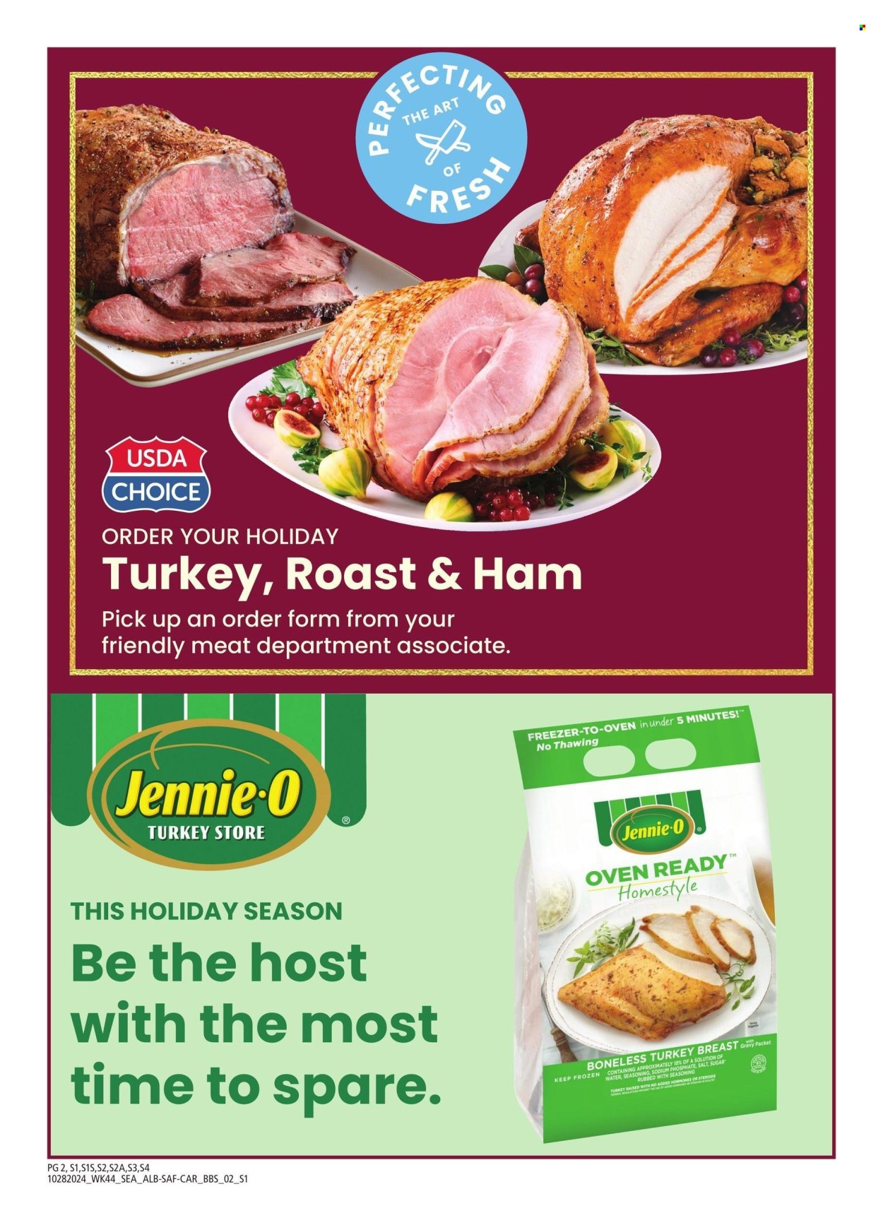 Safeway ad - 10/28/2024 - 12/01/2024. Page 2
