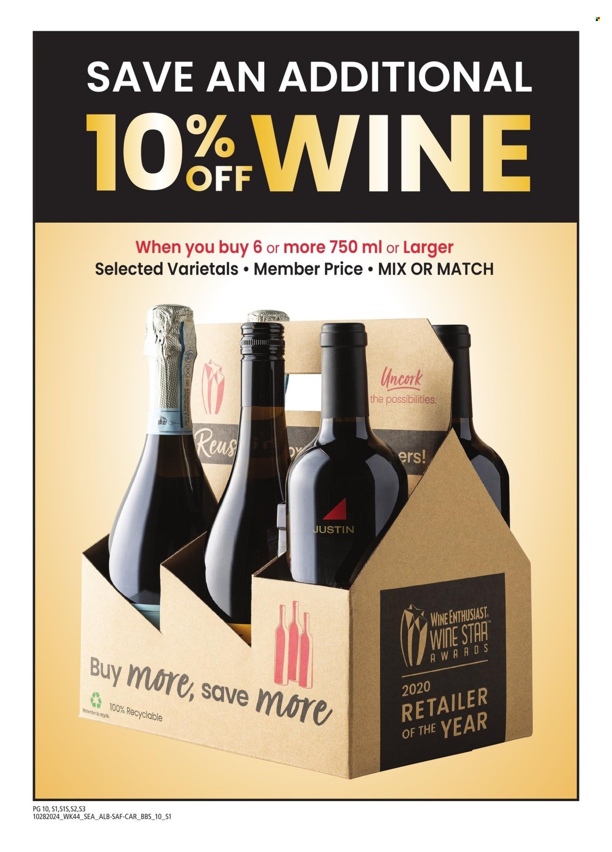 Safeway ad - 10/28/2024 - 12/01/2024. Page 10