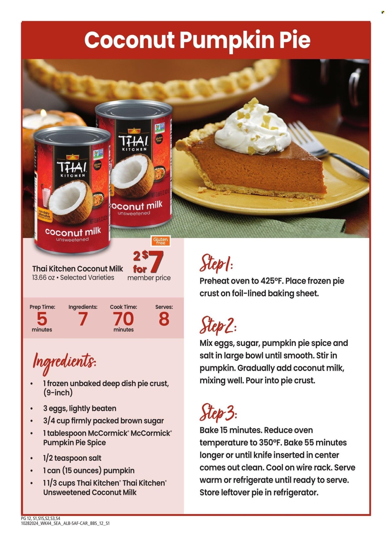 Safeway ad - 10/28/2024 - 12/01/2024. Page 12