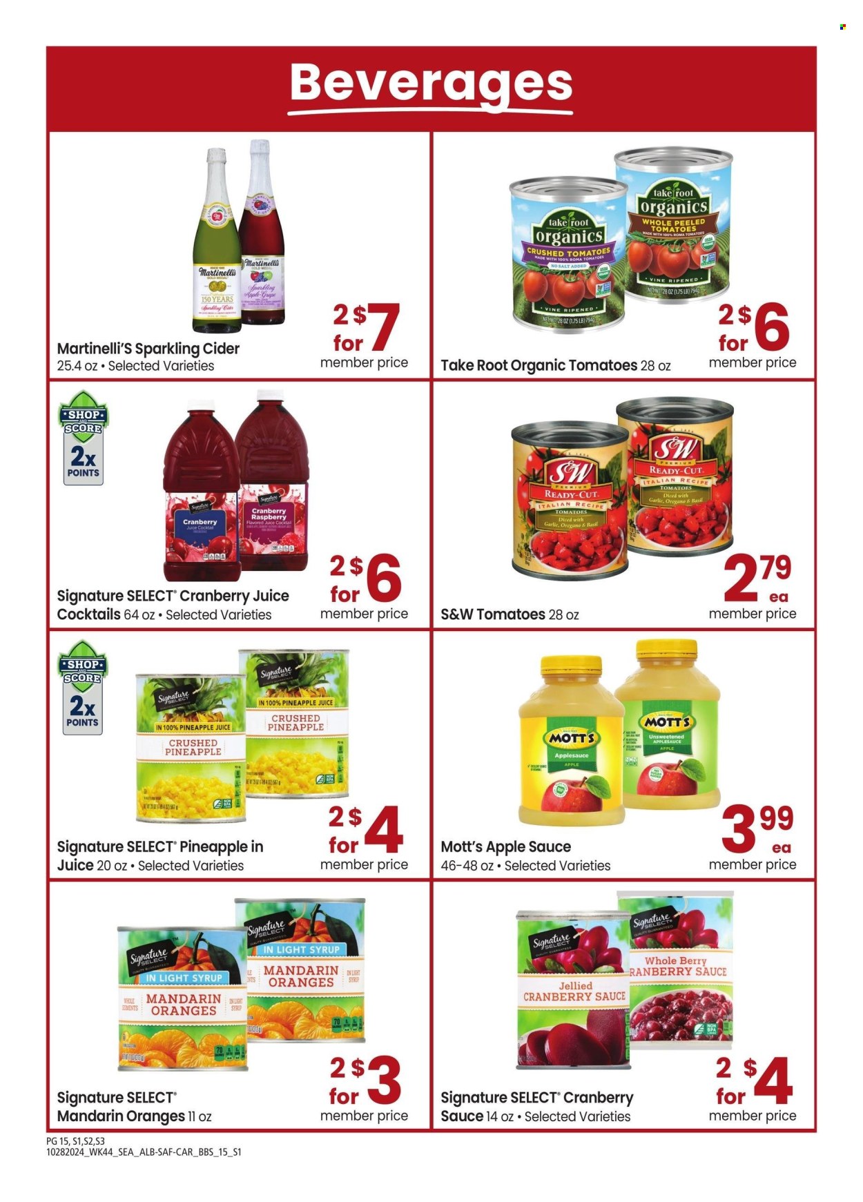 Safeway ad - 10/28/2024 - 12/01/2024. Page 15