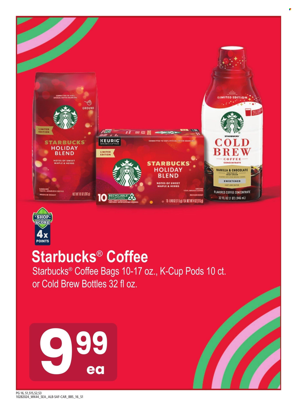 Safeway ad - 10/28/2024 - 12/01/2024. Page 16