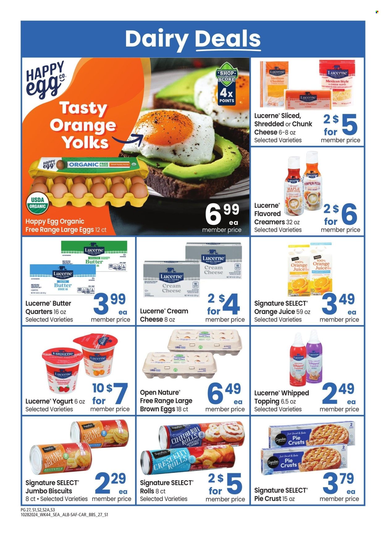 Safeway ad - 10/28/2024 - 12/01/2024. Page 27