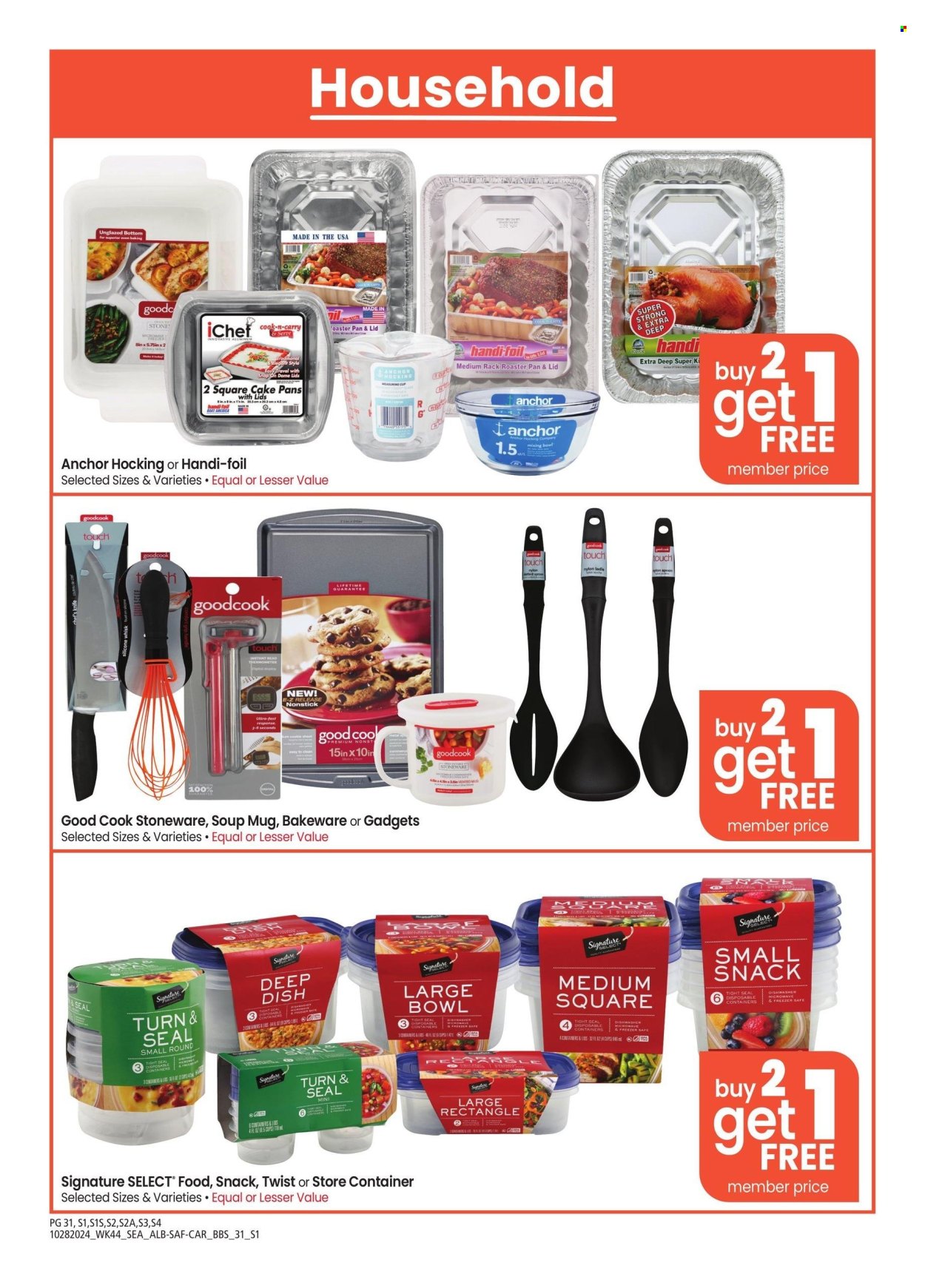 Safeway ad - 10/28/2024 - 12/01/2024. Page 31