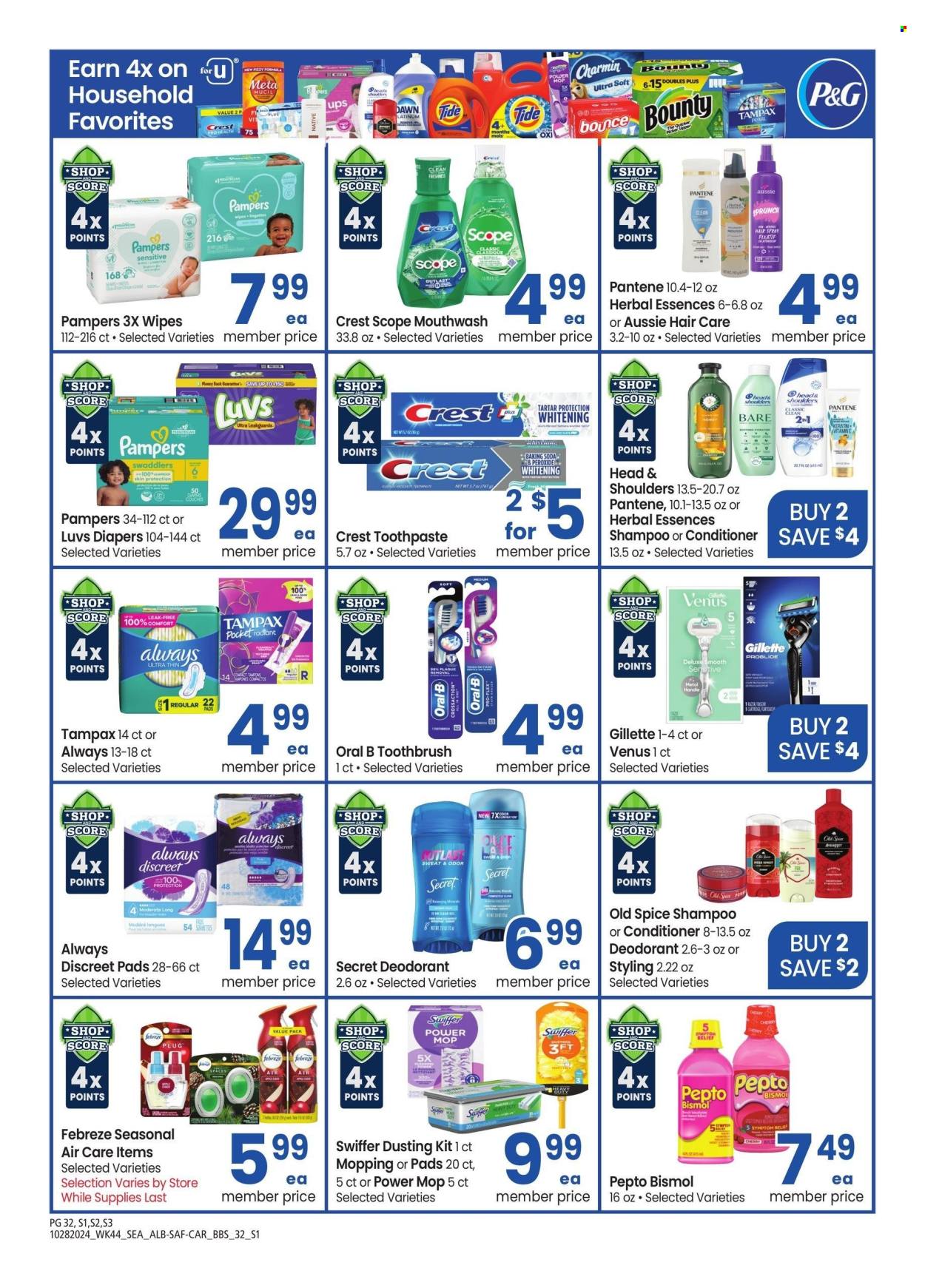 Safeway ad - 10/28/2024 - 12/01/2024. Page 32
