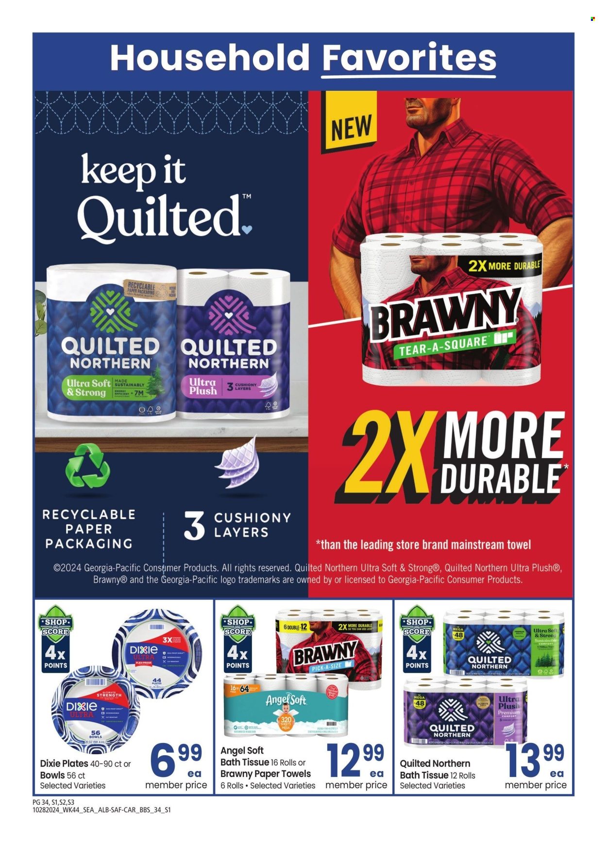 Safeway ad - 10/28/2024 - 12/01/2024. Page 34