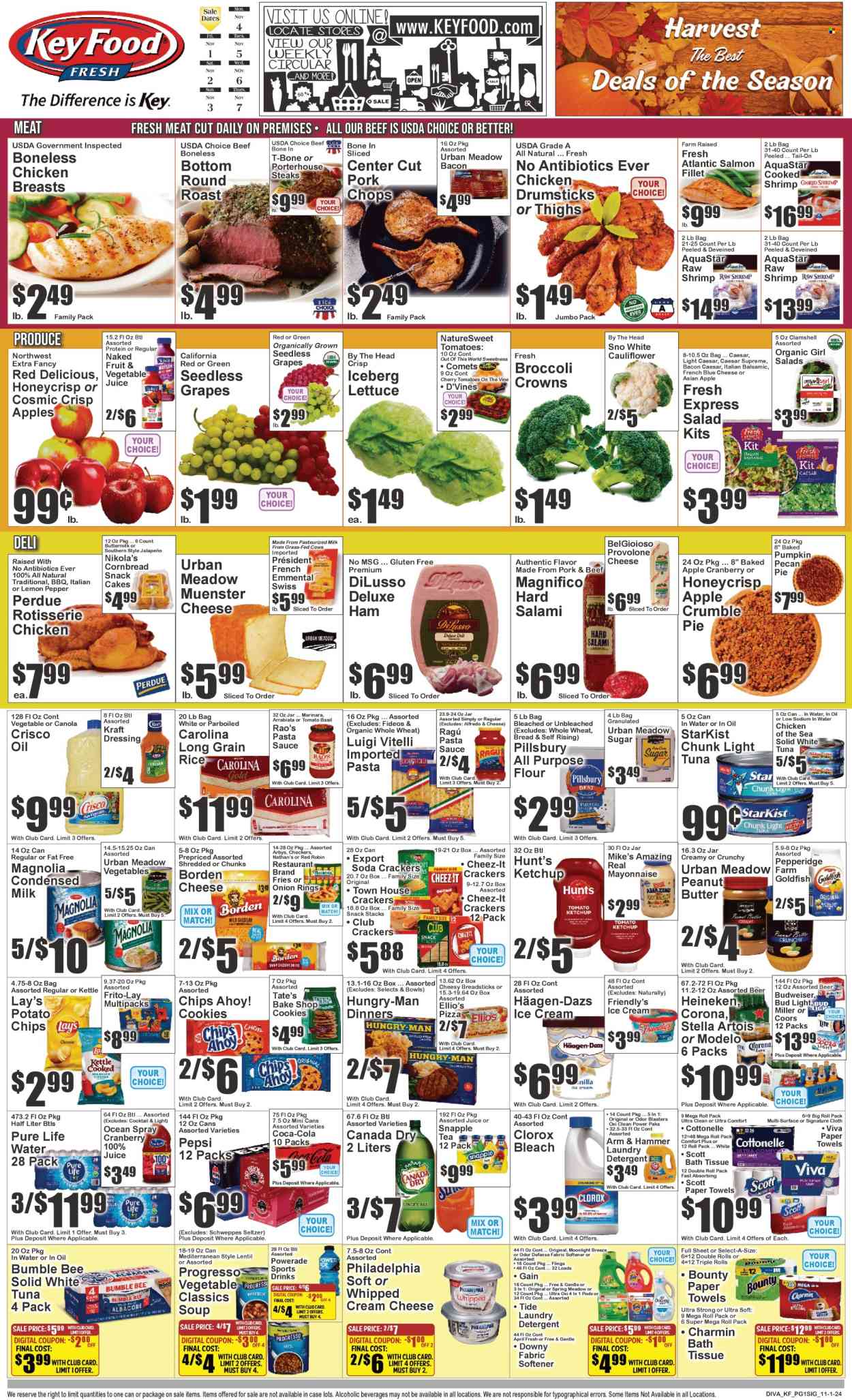Key Food ad - 11/01/2024 - 11/07/2024. Page 1