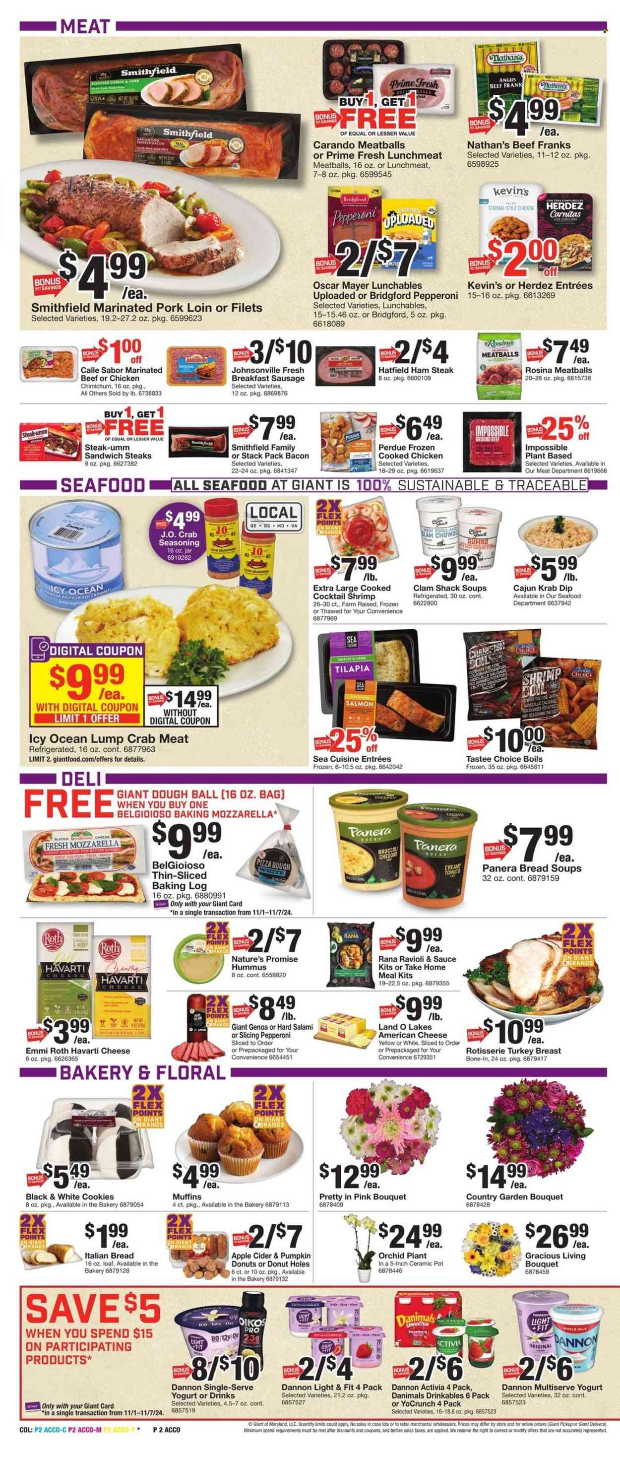 Giant Food ad - 11/01/2024 - 11/07/2024. Page 2