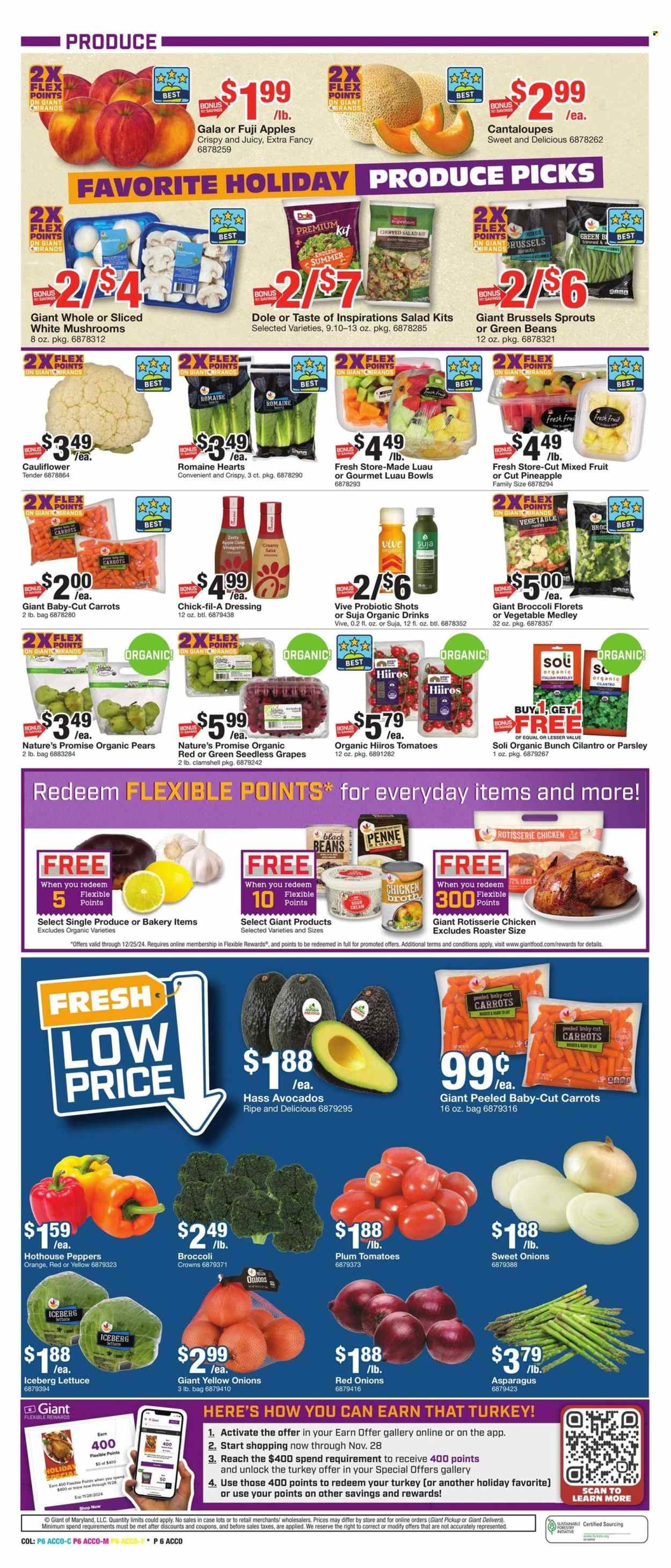 Giant Food ad - 11/01/2024 - 11/07/2024. Page 6
