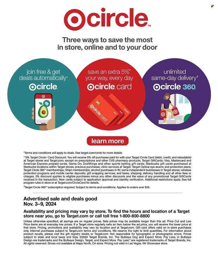 Target ad - 11/03/2024 - 11/09/2024. Page 31