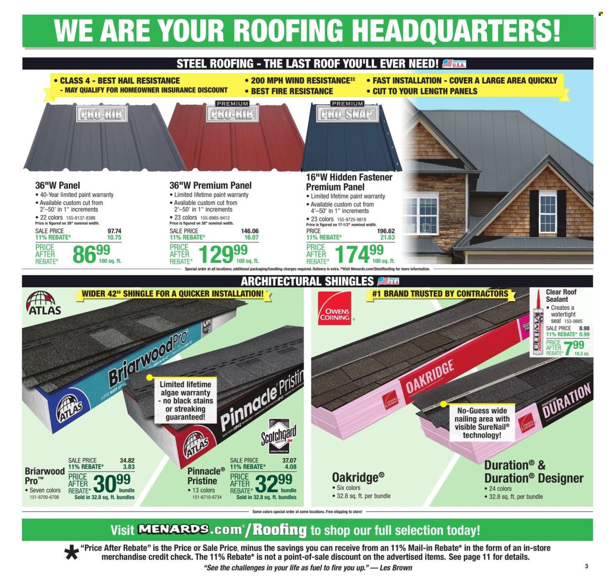 Menards ad - 10/31/2024 - 11/10/2024. Page 5