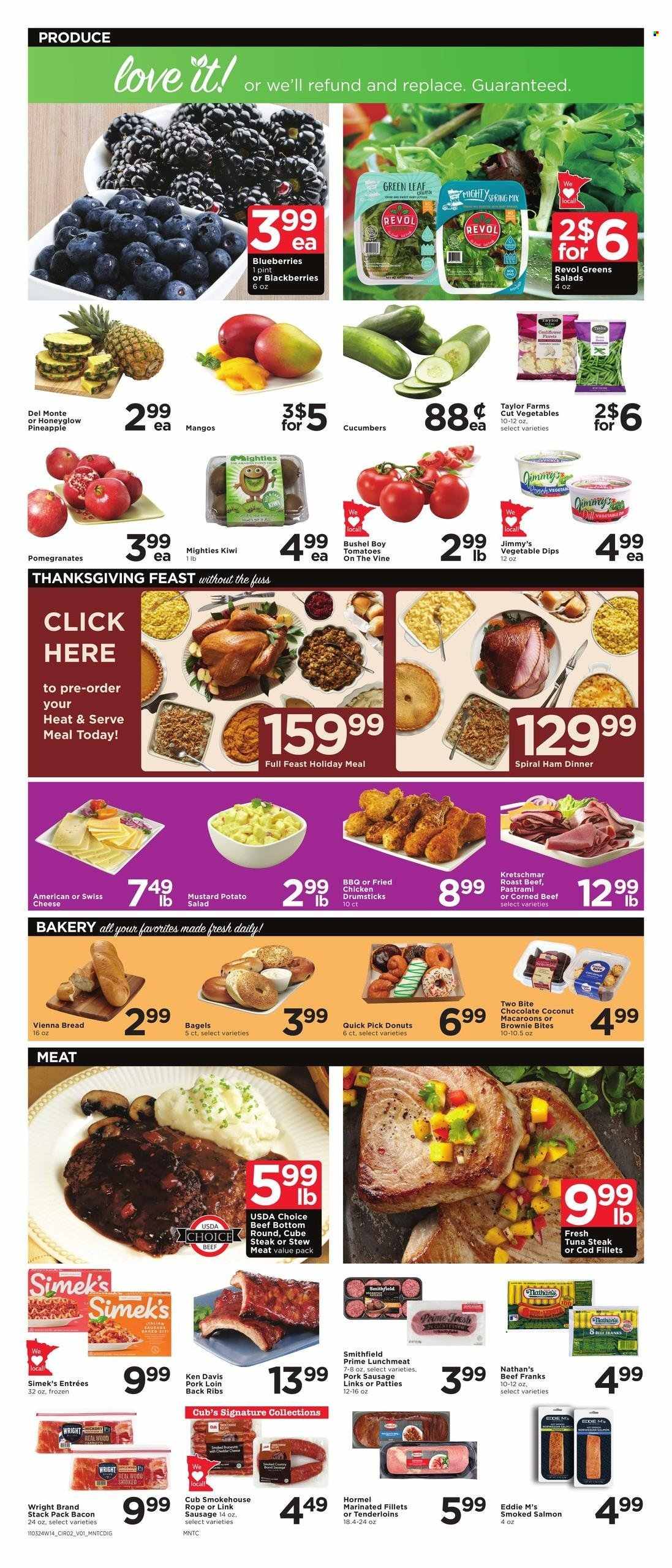 Cub Foods ad - 11/03/2024 - 11/09/2024. Page 2