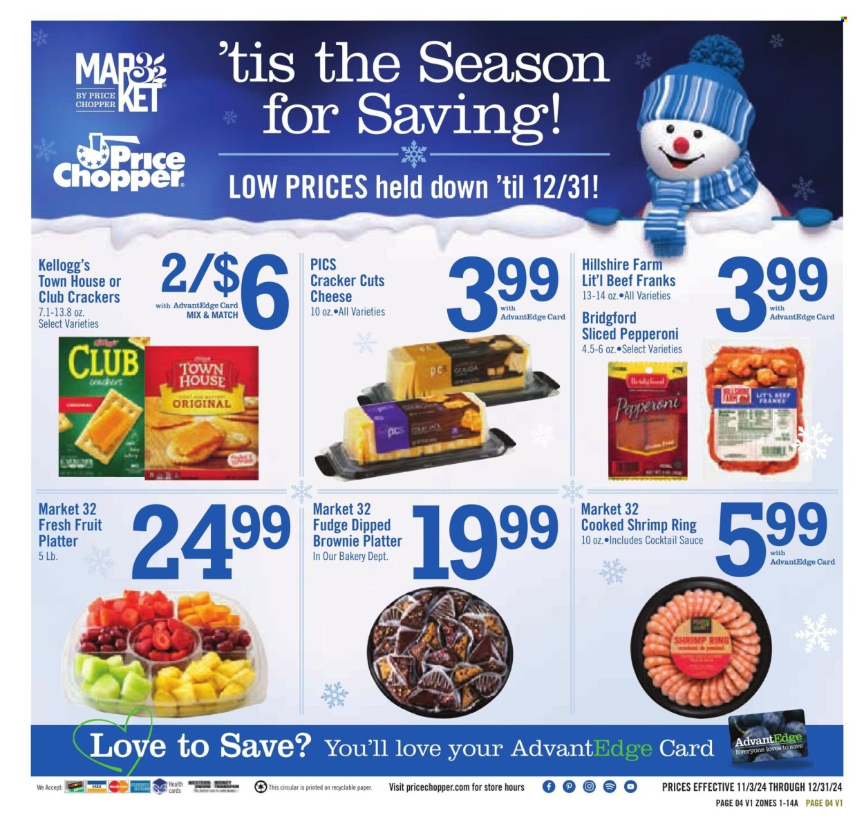 Price Chopper ad - 11/01/2024 - 12/31/2024. Page 4