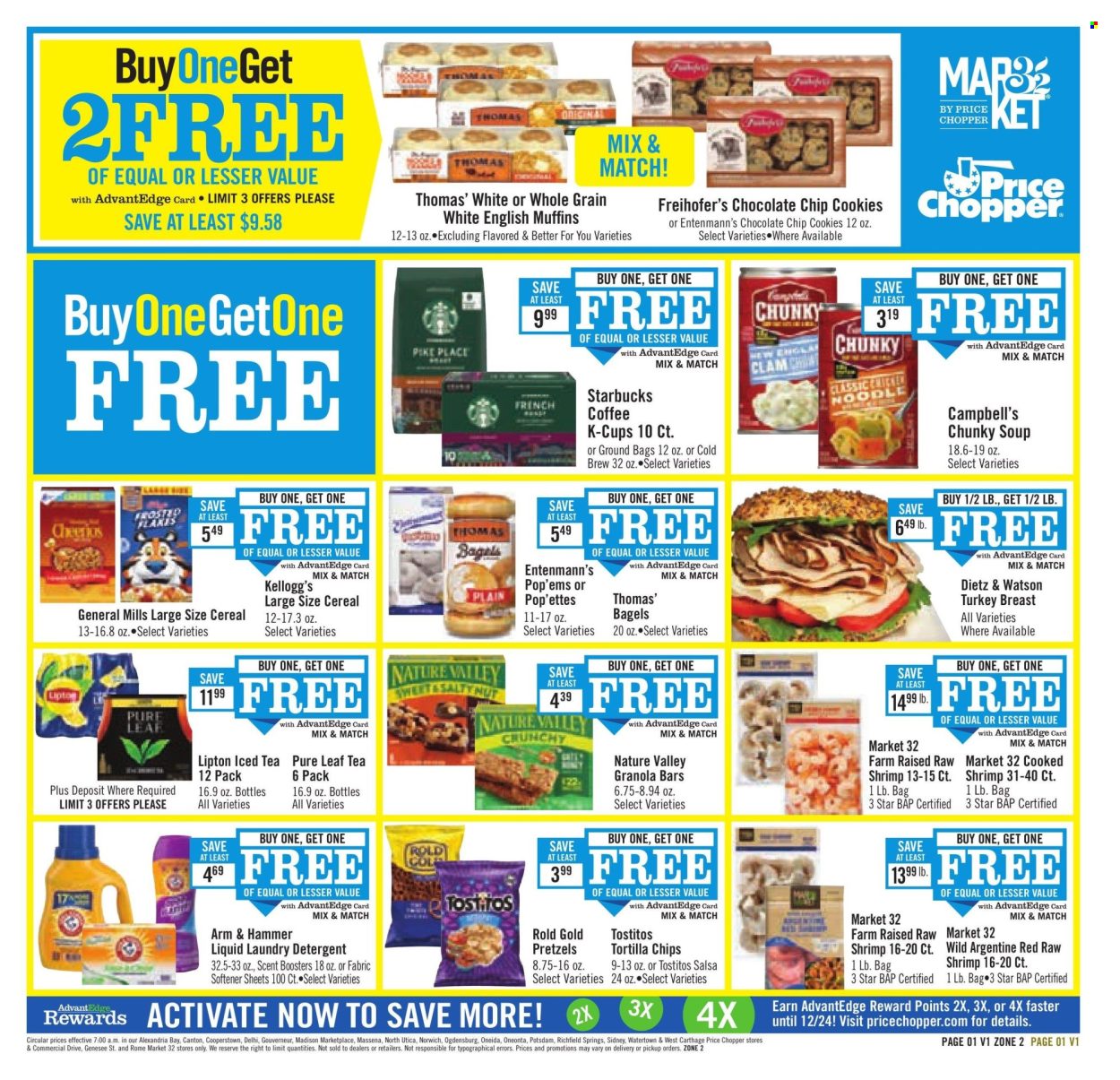 Price Chopper ad - 11/03/2024 - 11/09/2024. Page 1