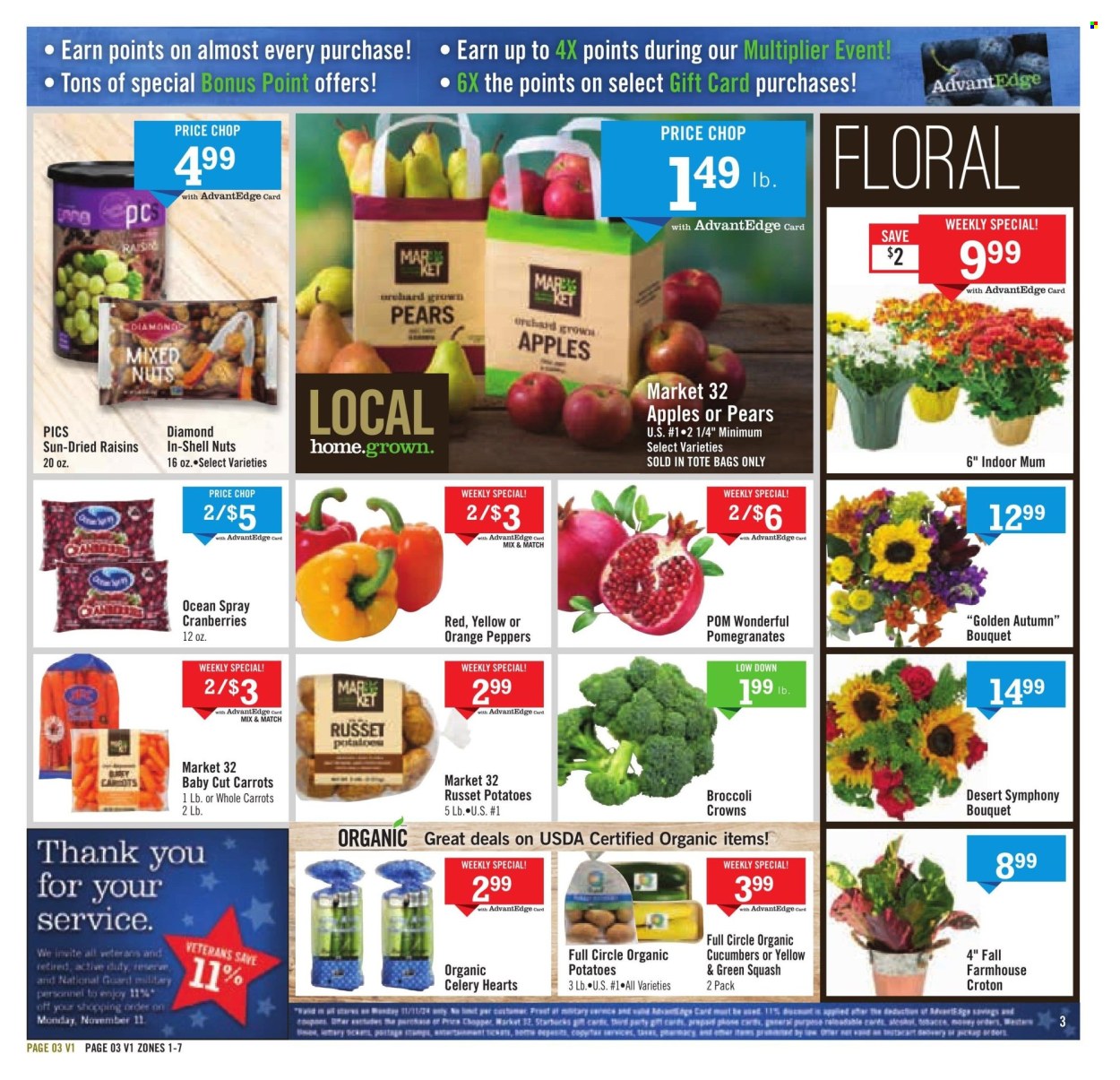 Price Chopper ad - 11/03/2024 - 11/09/2024. Page 3