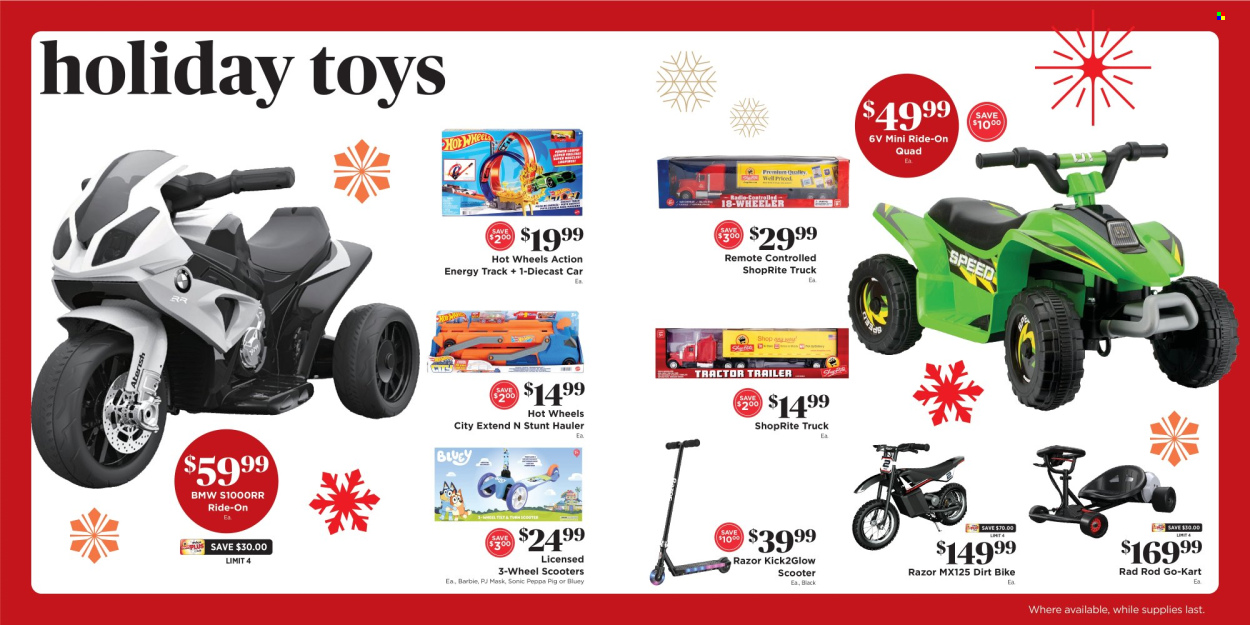 ShopRite ad - 11/03/2024 - 12/28/2024. Page 4