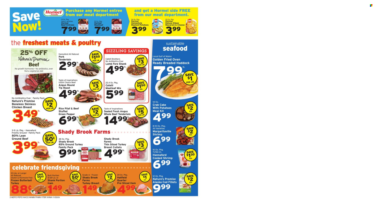 Hannaford ad - 11/03/2024 - 11/09/2024. Page 2