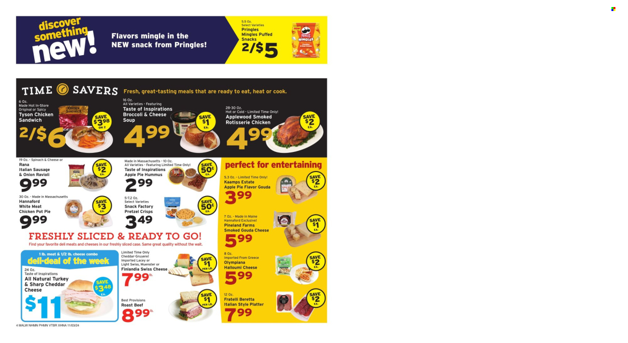 Hannaford ad - 11/03/2024 - 11/09/2024. Page 6
