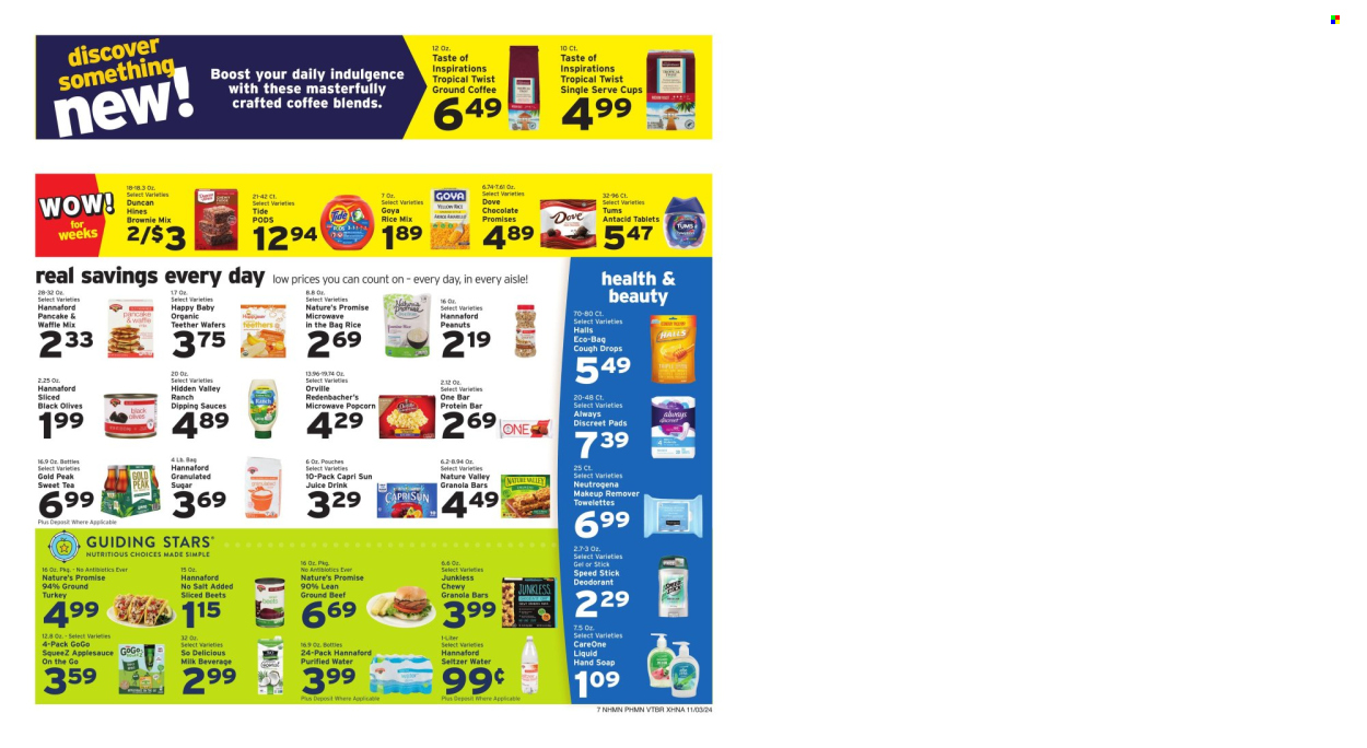 Hannaford ad - 11/03/2024 - 11/09/2024. Page 11