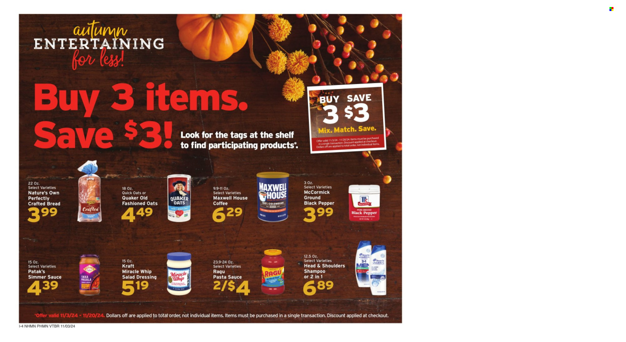Hannaford ad - 11/03/2024 - 11/09/2024. Page 17