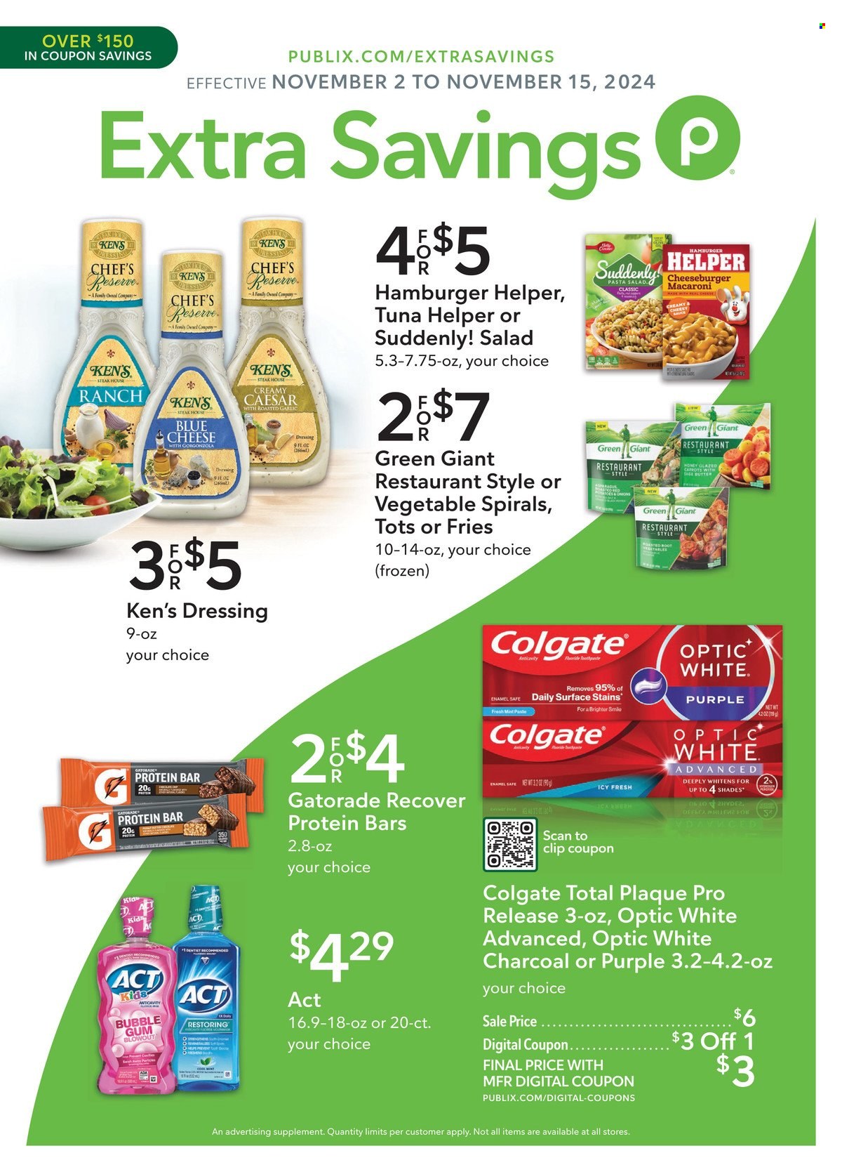 Publix ad - 11/02/2024 - 11/15/2024. Page 1