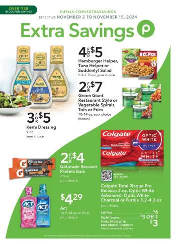 Publix Flyer - 11/02/2024 - 11/15/2024.