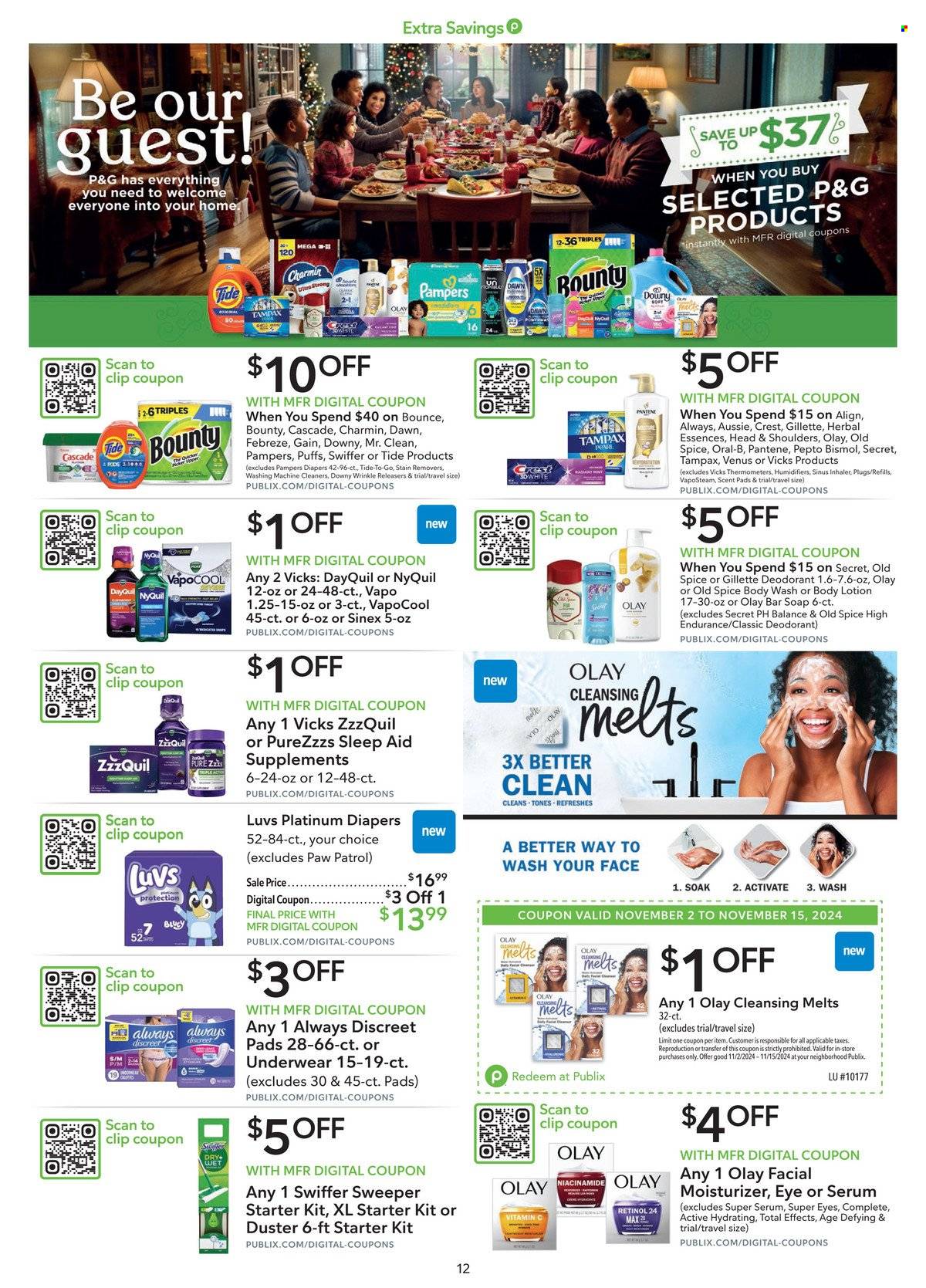 Publix ad - 11/02/2024 - 11/15/2024. Page 12