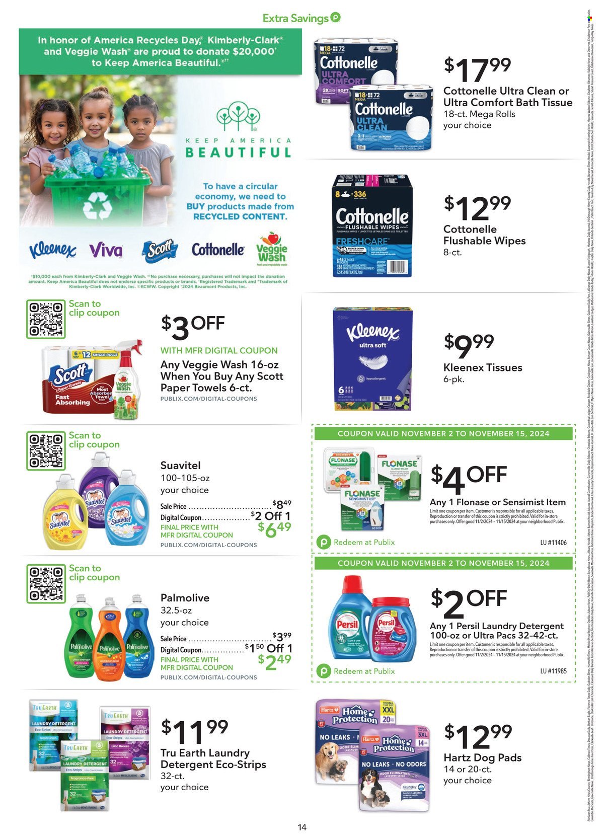 Publix ad - 11/02/2024 - 11/15/2024. Page 14