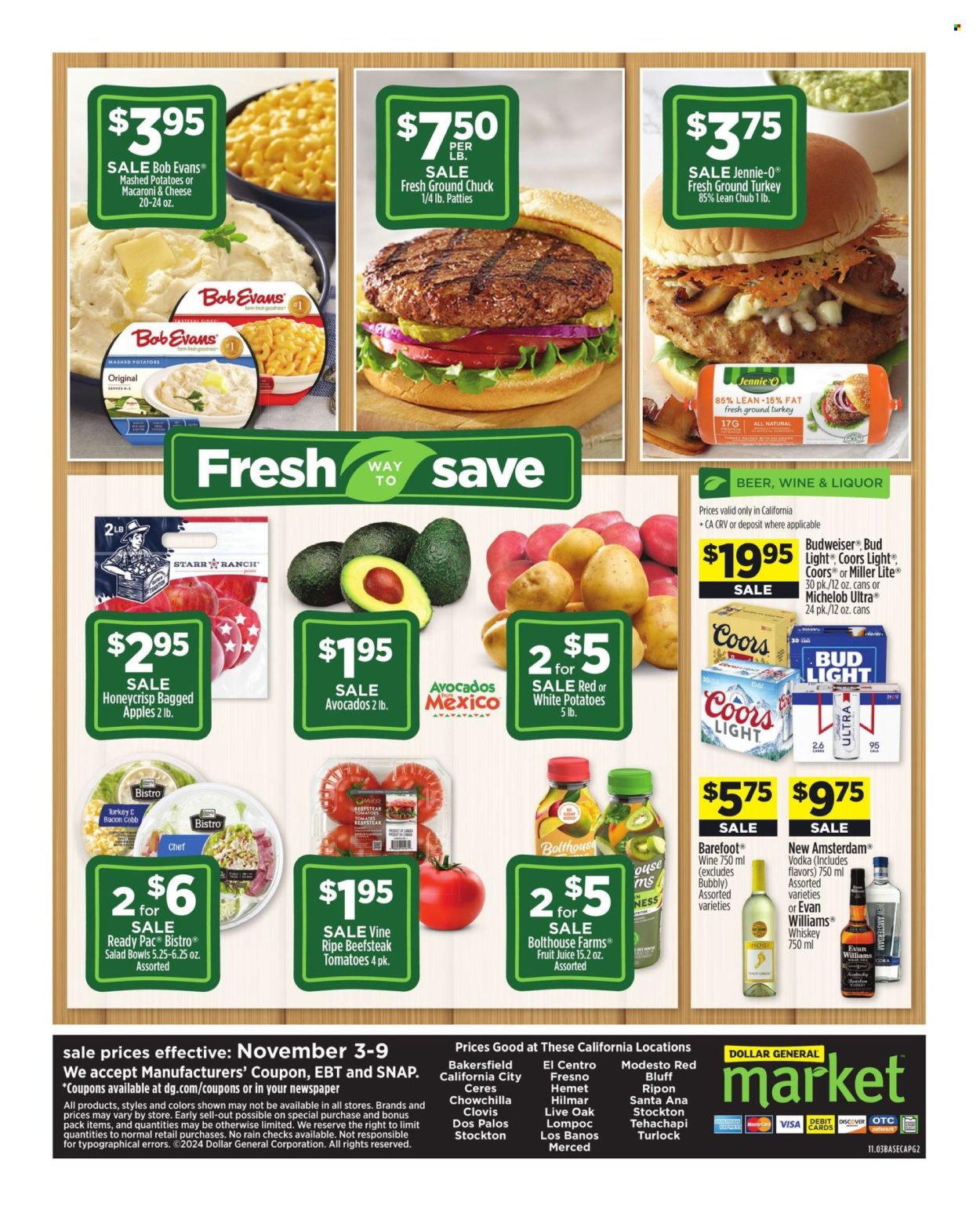 Dollar General ad - 11/03/2024 - 11/09/2024. Page 2