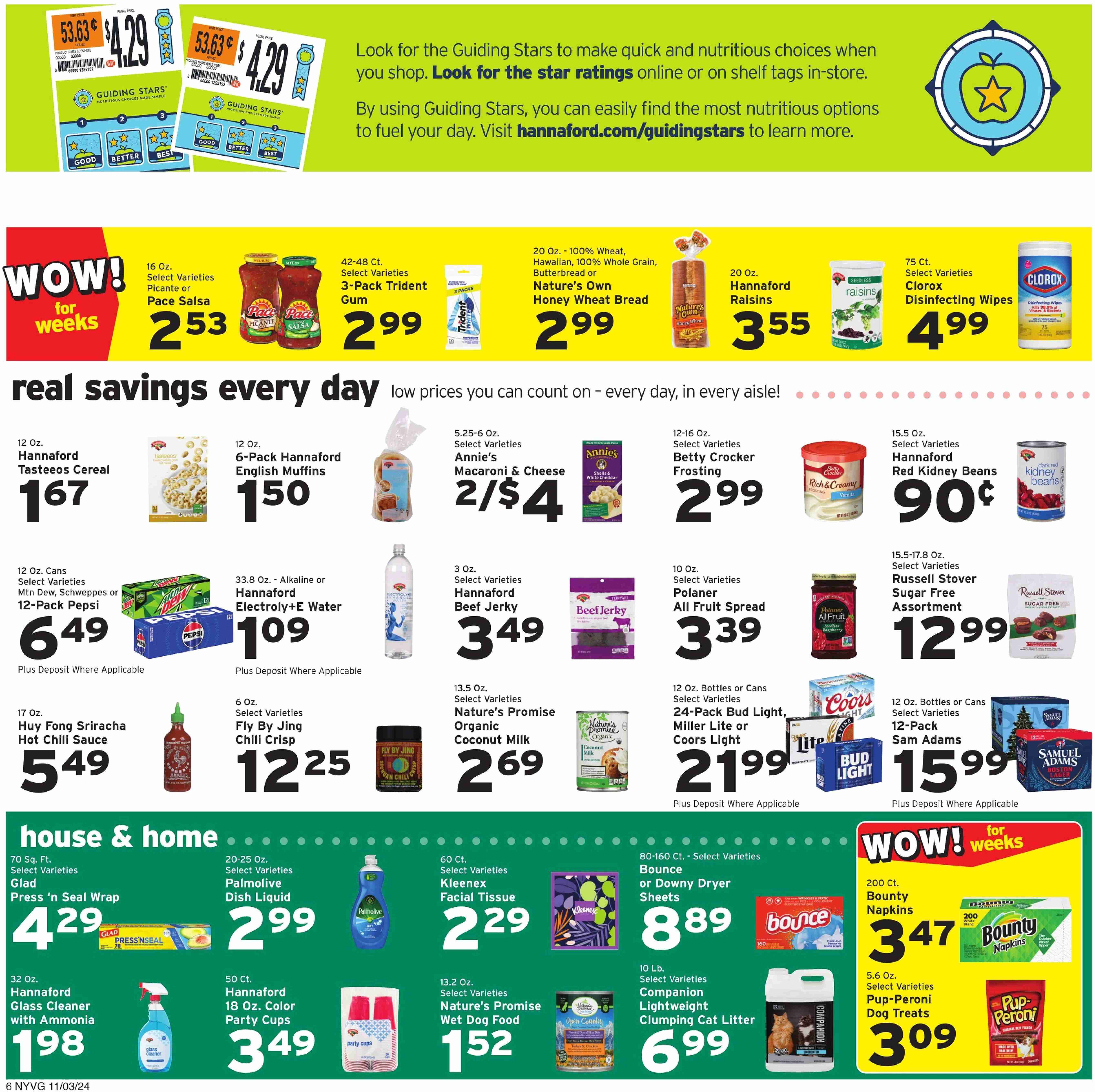 Hannaford ad - 11/03/2024 - 11/09/2024. Page 9